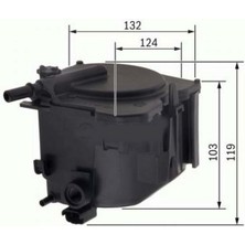 Psa Mtxdpn Yakit Filtresi PARTNER-206-207-307-308-407-BERLINGO-C2-C3-C4-C5-FIESTA-FOCUS-C-MAX-TEPEE 1.6hdi