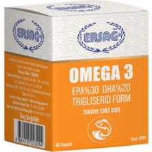 Ersağ Omega 3 Balık Yağı 80 Kapsül
