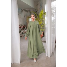 Nissra Ankanoor Fıstık Yeşili Mevlana Ferace ANKA255002