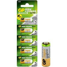Gp 23A 12V Kalın Alarm Pili (5'li Paket)