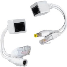 Poe Ip Kamera Kablosu Dişi Power Uç Aktif Splitter