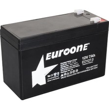 Euroone EO127.0 12 Volt 7 Amper Bakımsız Kuru Akü