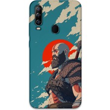 Gramaphone Gm 20 Pro Uyumlu Kratos Desenli Telefon Kılıfı + Ekran Koruyucu - 5824