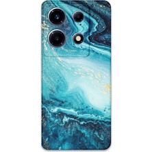 Gramaphone Infinix Note 30 Vıp Uyumlu Mermer Desenli Telefon Kılıfı + Ekran Koruyucu - 5818