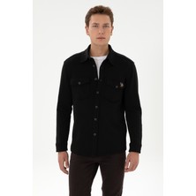 U.s. Polo Assn. Erkek Siyah Gömlek Örme 50316673-VR046