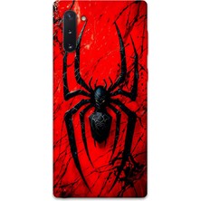 Gramaphone Galaxy Note 10 Uyumlu Spiderman Desenli Telefon Kılıfı + Ekran Koruyucu - 5932