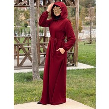 Nissra Ankanoor Kapüşonlu Sweat Elbise ANKA252007