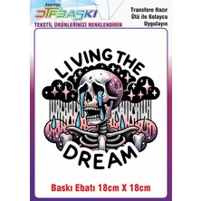 F17 Ajans Dream Ütü ile Yapışan Kumaş Tekstil Kıyafet Dtf Baskı