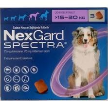 Nexgardd Spectra 15-30 kg Köpekler Için 1 Kutu- Stt:10.26