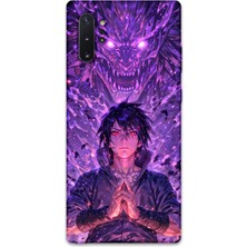 Gramaphone Galaxy Note 10 Plus Uyumlu Anime Desenli Telefon Kılıfı + Ekran Koruyucu - 5901