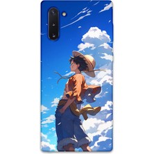 Gramaphone Galaxy Note 10 Uyumlu Anime Desenli Telefon Kılıfı + Ekran Koruyucu - 5889