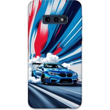 Gramaphone Galaxy S10E Uyumlu Araba Desenli Telefon Kılıfı + Ekran Koruyucu - 5762