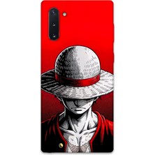 Gramaphone Galaxy Note 10 Uyumlu Anime Desenli Telefon Kılıfı + Ekran Koruyucu - 5891