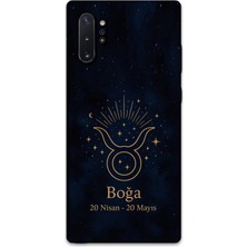 Gramaphone Galaxy Note 10 Plus Uyumlu Boğa Burcu Desenli Telefon Kılıfı + Ekran Koruyucu - 5769