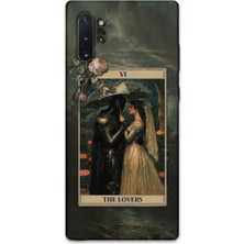 Gramaphone Galaxy Note 10 Plus Uyumlu Retro Desenli Telefon Kılıfı + Ekran Koruyucu - 5846