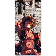 Gramaphone Galaxy Note 10 Plus Uyumlu Anime Desenli Telefon Kılıfı + Ekran Koruyucu - 5754