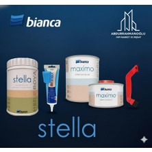 Bianca Stella Fayans Boyama Seti 1 Lt Boya + Maximo Sıvı Cam + Derzmatik Beyaz + Derz Kazıyıcı