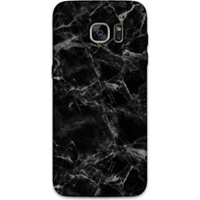Gramaphone Galaxy S7 Edge Uyumlu Mermer Desenli Telefon Kılıfı + Ekran Koruyucu - 5815