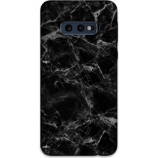 Gramaphone Galaxy S10E Uyumlu Mermer Desenli Telefon Kılıfı + Ekran Koruyucu - 5815
