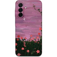 Gramaphone Galaxy A17 Uyumlu Çiçek Desenli Telefon Kılıfı + Ekran Koruyucu - 5793