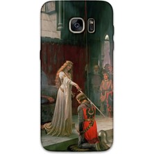 Gramaphone Galaxy S7 Edge Uyumlu Retro Desenli Telefon Kılıfı + Ekran Koruyucu - 5835