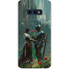 Gramaphone Galaxy S10E Uyumlu Retro Desenli Telefon Kılıfı + Ekran Koruyucu - 5839