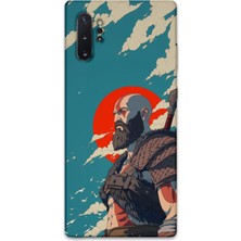 Gramaphone Galaxy Note 10 Plus Uyumlu Kratos Desenli Telefon Kılıfı + Ekran Koruyucu - 5824