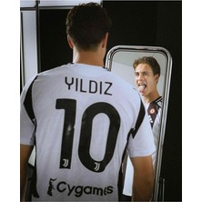 FRAGOLA Juventus 2024/25 Yeni Sezon Kenan Yıldız Iç Saha Forması