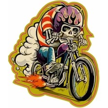 Çınarrium Motor Özel ve Oto Sticker Kabartmalı 8x7 cm A+Kalite