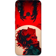 Gramaphone Xiaomi Redmi Note 7 Uyumlu Anime Desenli Telefon Kılıfı + Ekran Koruyucu - 5898