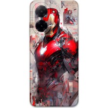 Gramaphone Xiaomi Redmi A5 4g Uyumlu Ironman Desenli Telefon Kılıfı + Ekran Koruyucu - 5828