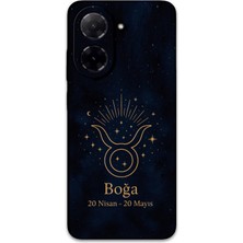 Gramaphone Xiaomi Redmi A5 4g Uyumlu Boğa Burcu Desenli Telefon Kılıfı + Ekran Koruyucu - 5769