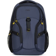 Dada Motorcu Sırt Çantası Su Geçirmez Kumaş Ortopedik Sırt Darbe Emici Koruma 15,6 Inç Laptop Çantası