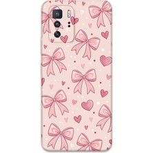 Gramaphone Poco X3 Gt Uyumlu Kurdele Desenli Telefon Kılıfı + Ekran Koruyucu - 5802