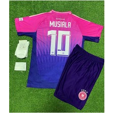 FRAGOLA Almanya Euro 2024 Jamal Musiala Deplasman Çocuk Forması 4'lü Set