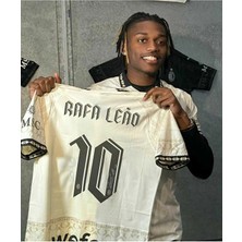 FRAGOLA A.c M.i.l.a.n 2023/24 Yeni Sezon Rafa Leão Özel Tasarım Konsept Forması (White Thırd Shırt)