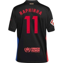 Feel Style B.a.r.c.e.l.o.n.a 2024/25 Yeni Sezon Raphinha Deplasman Forması (Black)