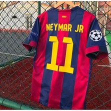 Feel Style F.c B.a.r.c.e.l.o.n.a 2015 Şampiyonlar Ligi Finali Neymar Jr. Nostalji Forması