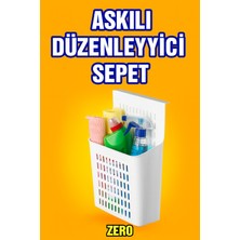 Zero Line Plastik Askılı Dolap Düzenleyici Dolap Içi Deterjanlık