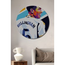 Teona Ahşap Bellingham Renkli Ahşap Mdf Dekoratif Ev/işyeri Duvar Tablo Yuvarlak Ev/işyeri Duvar Tablo