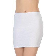 Kapsulavm Beyaz Mı Emay 1437 Modal Cotton Mini Jupon