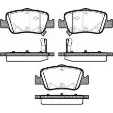 MGA 55277 Arka Fren Balatasi 0446602181 446602181