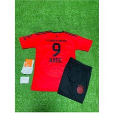 FRAGOLA B.a.y.e.r.n M.ü.n.i.h 2024/25 Yeni Sezon Harry Kane Iç Saha Çocuk Forması 4'lü Set