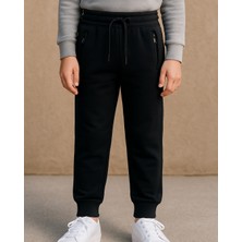 Keskin Bebe Unisex Çocuk Siyah Eşofman Altı