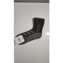 Beyaz Bebe Unisex Termal Kar Çorabı