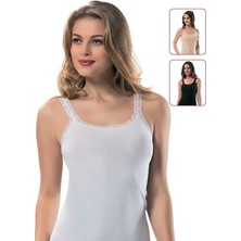 Kapsulavm Erdem Bayan Dantel Askılı Kaskorse Atlet 2116