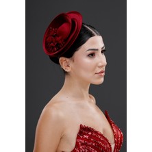 Magic Tiara Çiçek ve Taş Detaylı Zarif Kep – Gelin, Nişan ve Özel Davet Aksesuarı