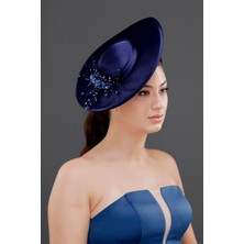 Magic Tiara Inci ve Taş Detaylı Özel Tasarım Şapka – Gelin, Nişan, Davet Aksesuarı