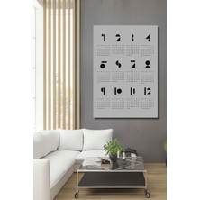 Teona Ahşap Modern Minimalist Numaralar Dekoratif Ahşap Mdf Tablo Dikdörtgen Tablo