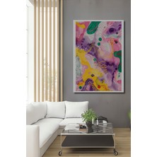 Teona Ahşap Renkli Dalgaların Rüyası Dekoratif Ahşap Mdf Ev/işyeri Duvar Tablo Dikdörtgen Ev/işyeri Duvar Tablo